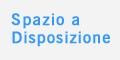 Spazio disponibile per sponsorizzare la propria attivit