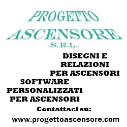 Progetto Ascensore Srl - Disegni, Relazioni e Software personalizzati per ascensoristi