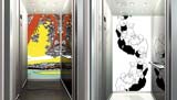 Rivestimenti laminati decorativi pareti interne cabine ascensori