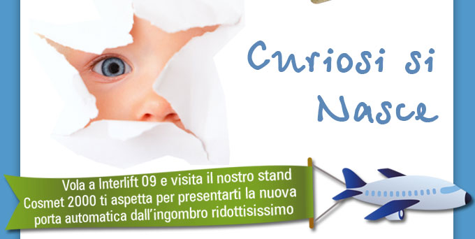 PRIMA ASSOLUTA. Presentazione della NUOVA porta automatica ingombro ridottissimo by Cosmet 2000